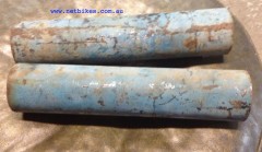 Suzuki TB250 Colleda T10 Fork Covers Rusty