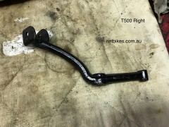 Suzuki T500 Right Foot peg mount.