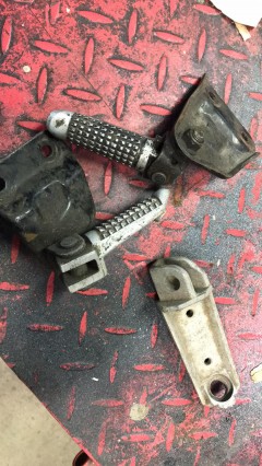 Foot pegs 1