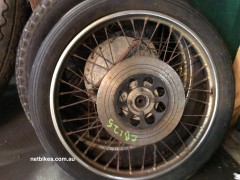 Honda CB125 Front Wheel and disc