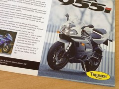 Triumph Daytona 995i Brochure.