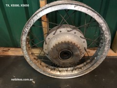 Yamaha TX500 XS650 Rear Wheel