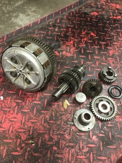 Honda CB250 CB350 Clutch and gearbox