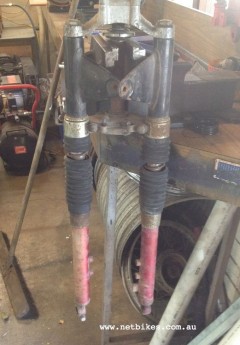 Suzuki T200 Invader Forks