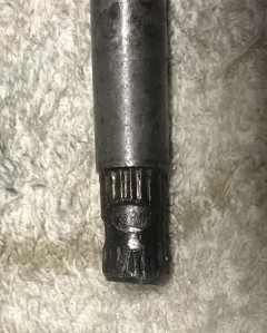 Suzuki T500 Shift Shaft